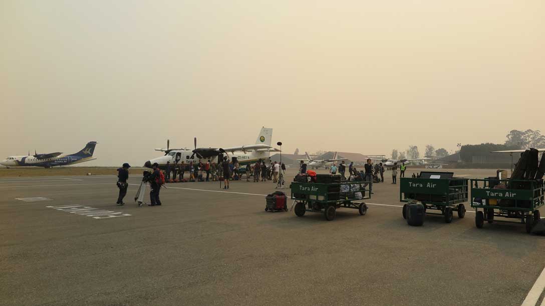 Domestic Airport Runway